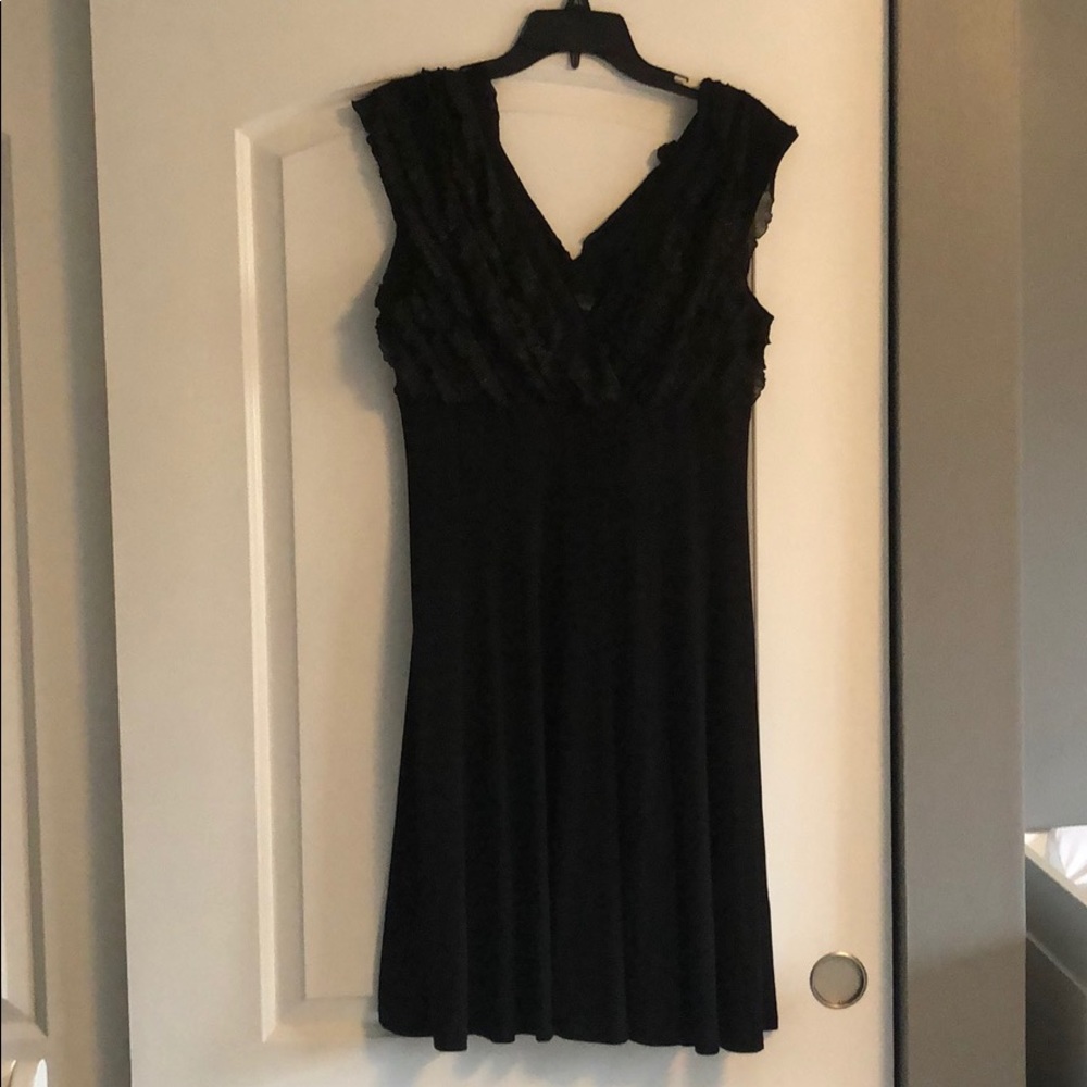 Connected Apparel Black Dress - Picture 1 of 4